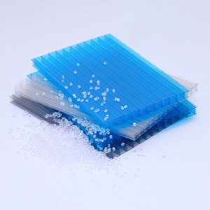 SINHAI 16mm four layers multiwall hollow roof polycarbonate sheet Product Detail