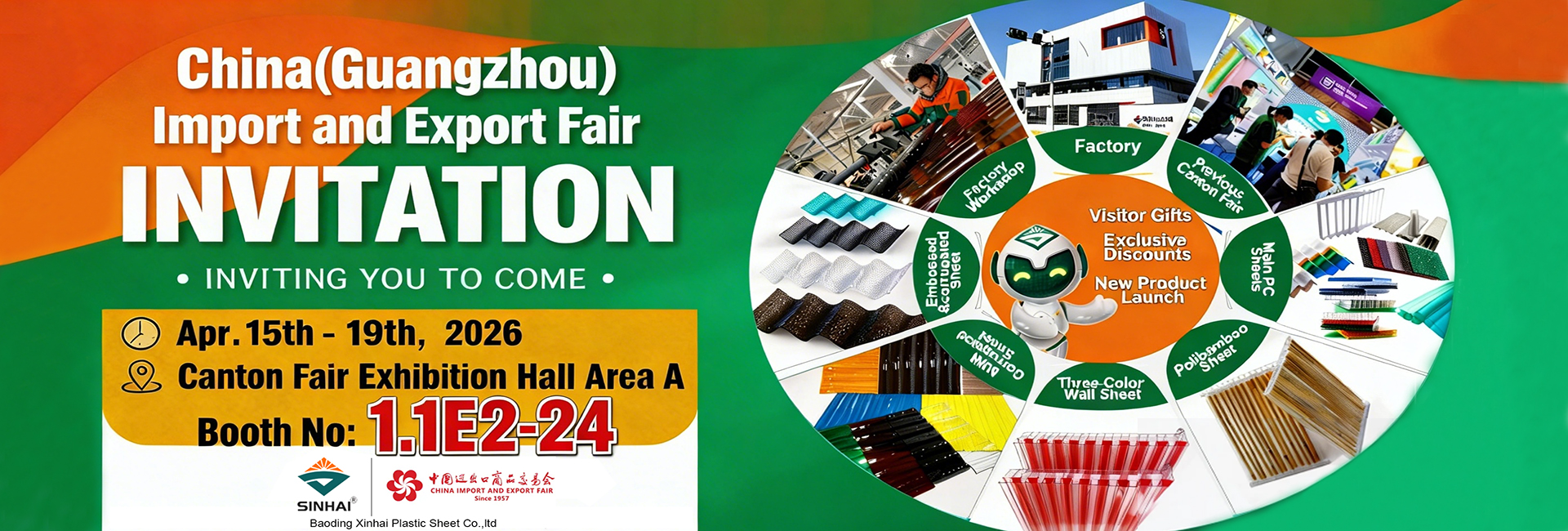 New Materials — The Canton Fair is Now Underway