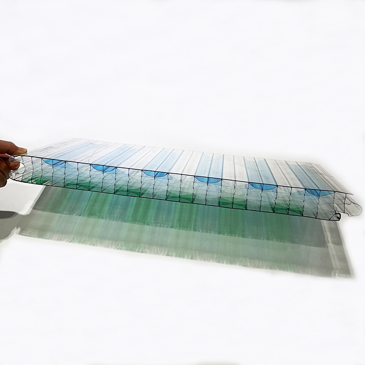 New Product:Three-color Curtain Wall Polycarbonate Sheet