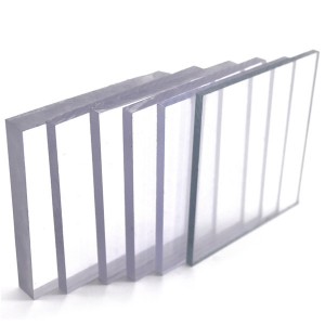 Cheap PriceList for twin wall polycarbonate panels - SINHAI Anti-scratch hard coating clear solid polycarbonate sheet – Sinhai