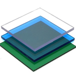 SINHAI Impact resistant colored clear solid polycarbonate sheet