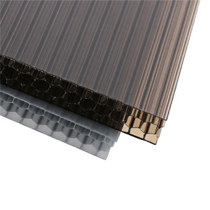High Quality Hollow Sun Sheet -
 SINHAI High tensile honeycomb colored plastic polycarbonate sheet – Sinhai