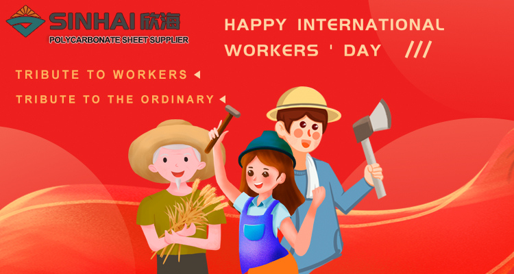 SINHAI us desitja un feliç Dia Internacional dels Treballadors