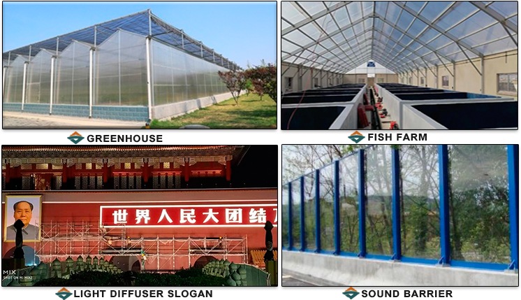 SINHAI projectkoffer van polycarbonaatplaat