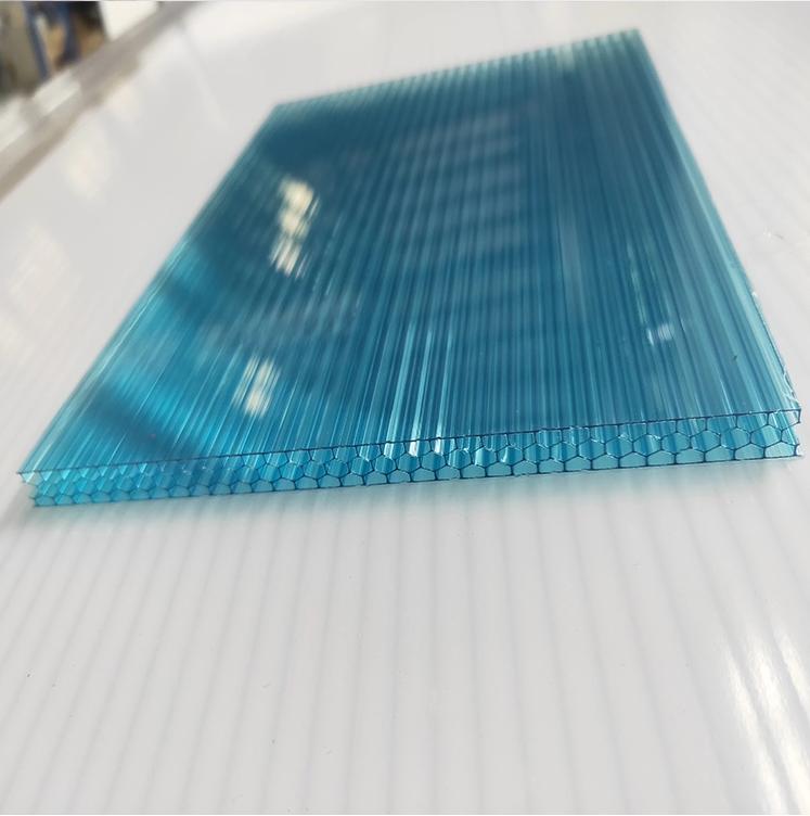 SINHAI transparent insulation honeycomb polycarbonate hollow sheet