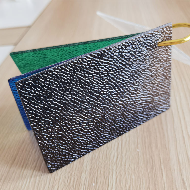 SINHAI прозрачен поликарбонатен диамантен релефен лист