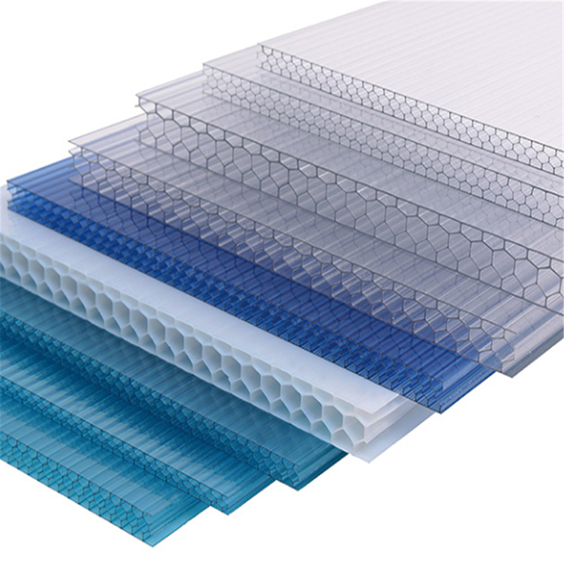 colored-honeycomb-structure-polycarbonate-roofing