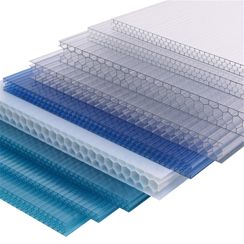 Professional China multiwall polycarbonate sheet -
 SINHAI transparent insulation honeycomb polycarbonate hollow sheet – Sinhai