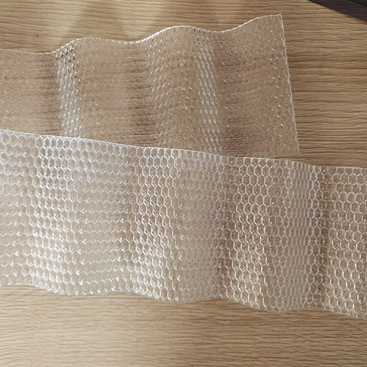 2.8mm profiled polycarbonate hexagon diamond embossed corrugated sheet