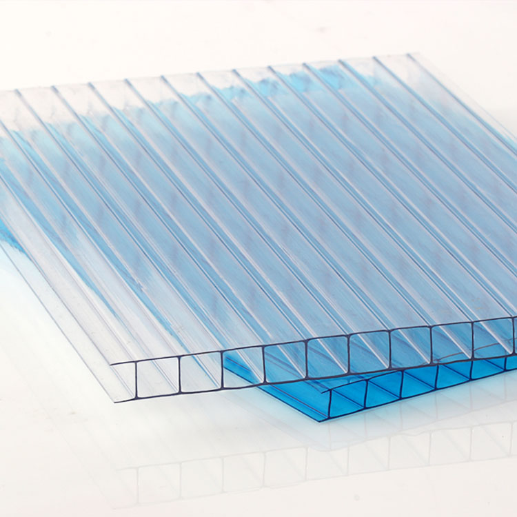 doppelwandige Polycarbonat-Hohlplatte