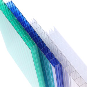 Chinese Professional twin wall polycarbonate sheets - SINHAI 20mm multiwall fourlayer hollow greenhouse polycarbonate sheet – Sinhai
