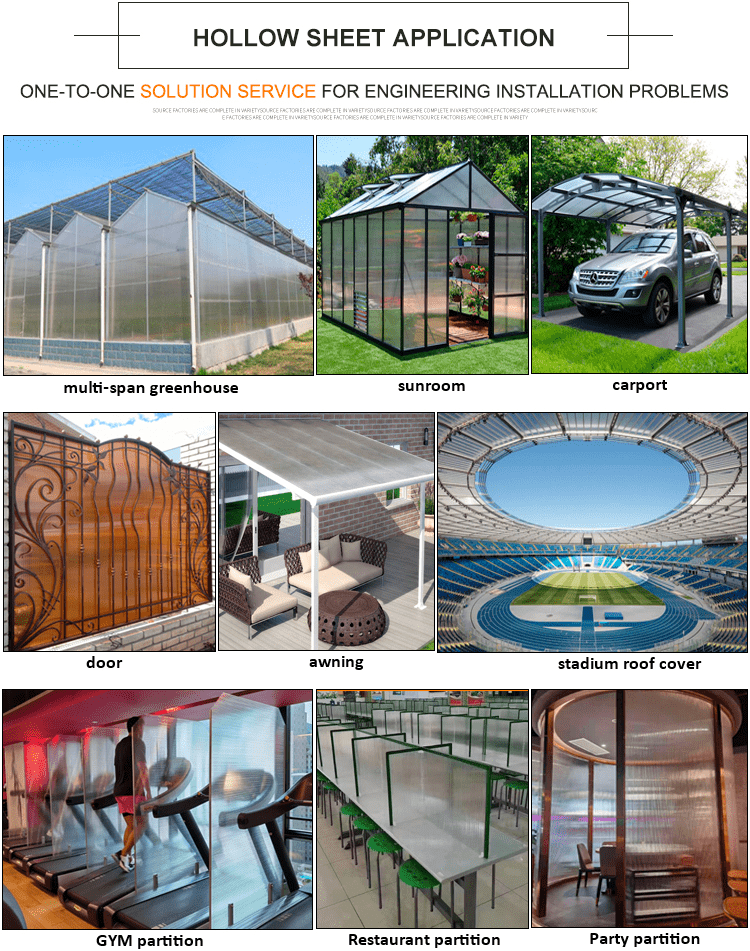 polycarbonate-សន្លឹក-កម្មវិធី