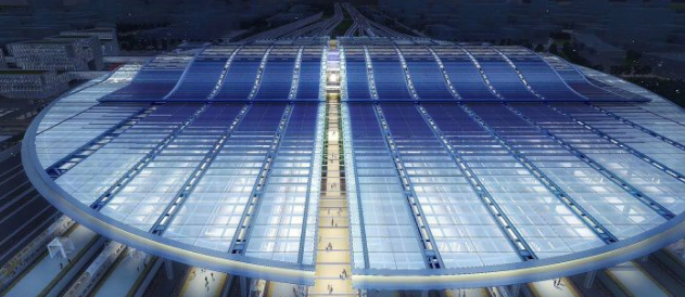 Xiong'an-Stationsprojekt – Polycarbonatfolie