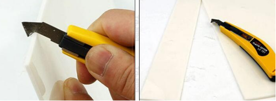 What tools are used to cut 5mm,6mm,7mm and 8mm solid polycarbonate sheets?